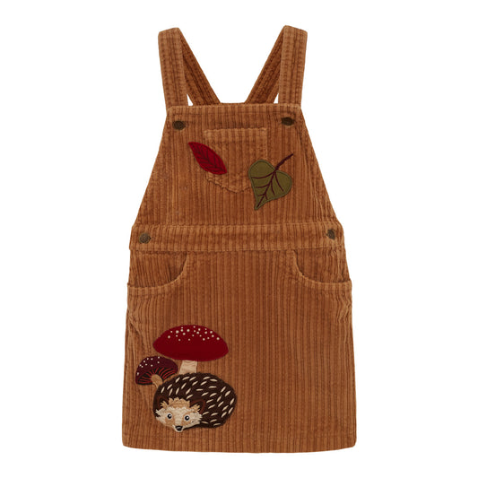 ⁠Vestido Dolce & Gabbana Infantil Marrom com Cogumelos TAM. 1 Br