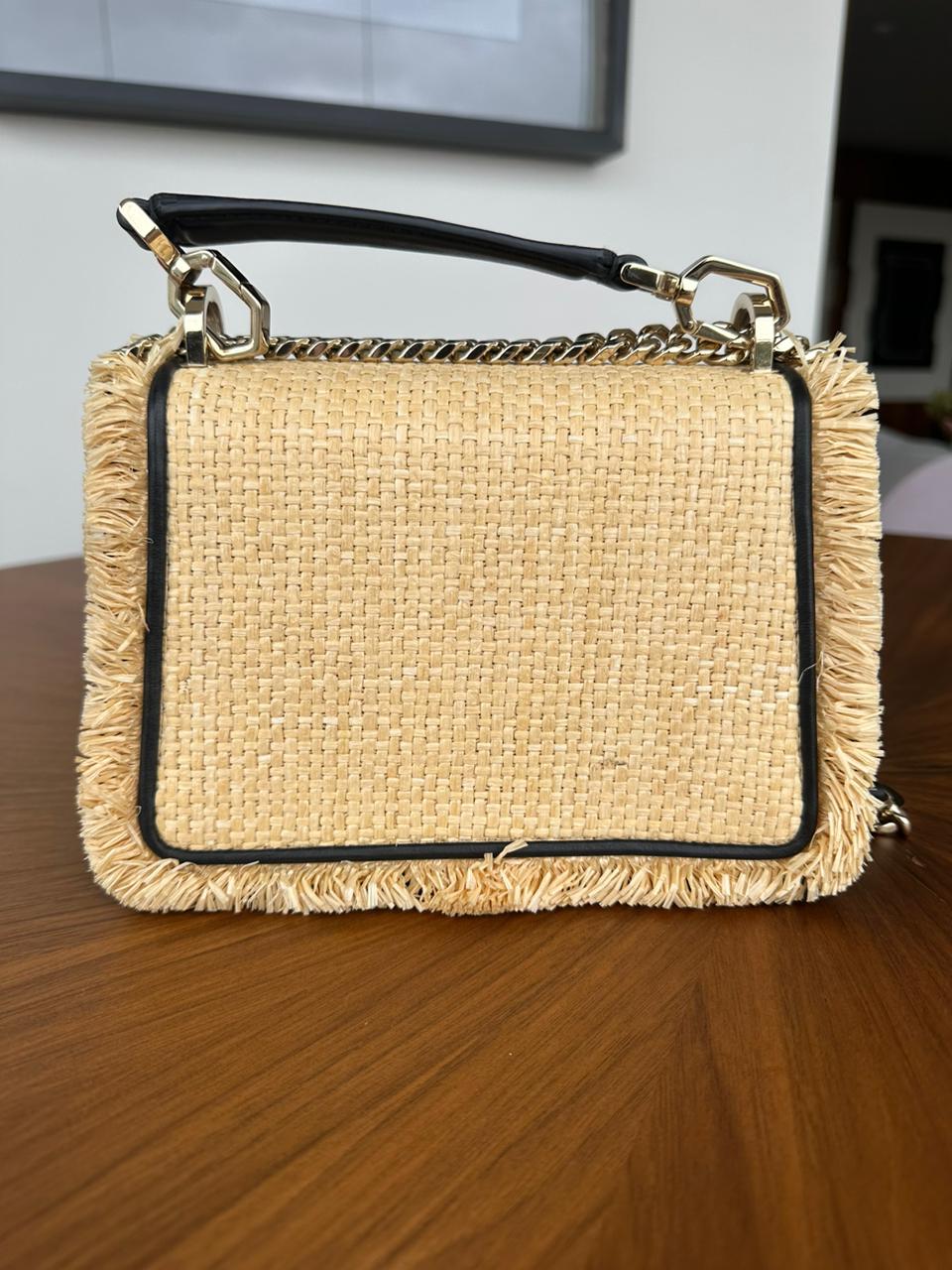 Bolsa Bvlgari Raffia Crossbody