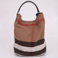 Bolsa Burberry Susanna Bucket Canvas Check