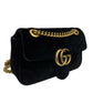 ⁠Bolsa Gucci Marmont Preta