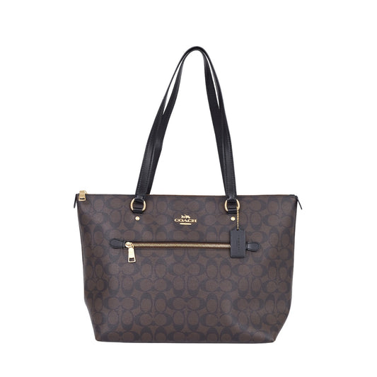 Bolsa Coach Tote Marrom