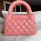 Bolsa Chanel Kelly Mini Shopping Rosa