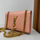 Bolsa Saint Laurent Rosa Kate Tassel Rosa