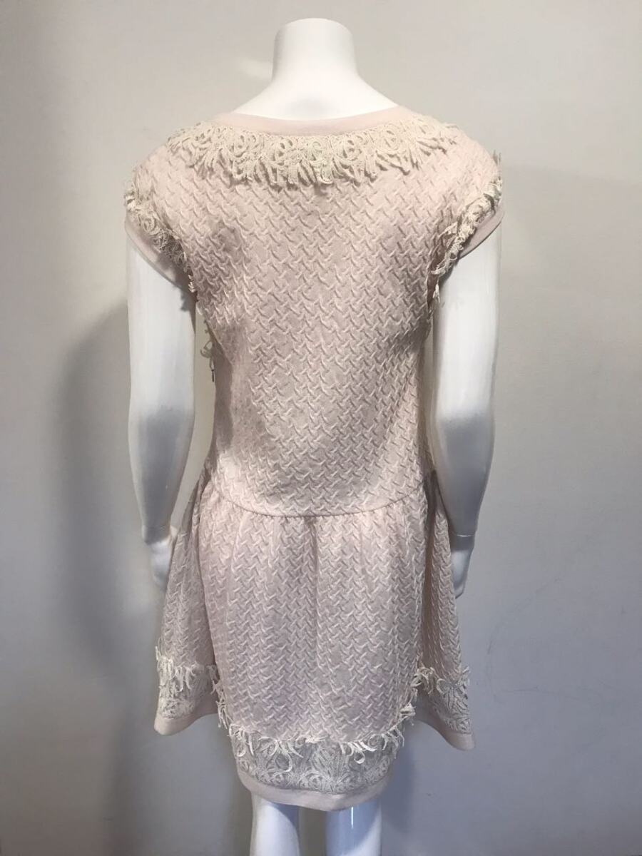 Vestido Chanel Rosa Claro Tam. 40