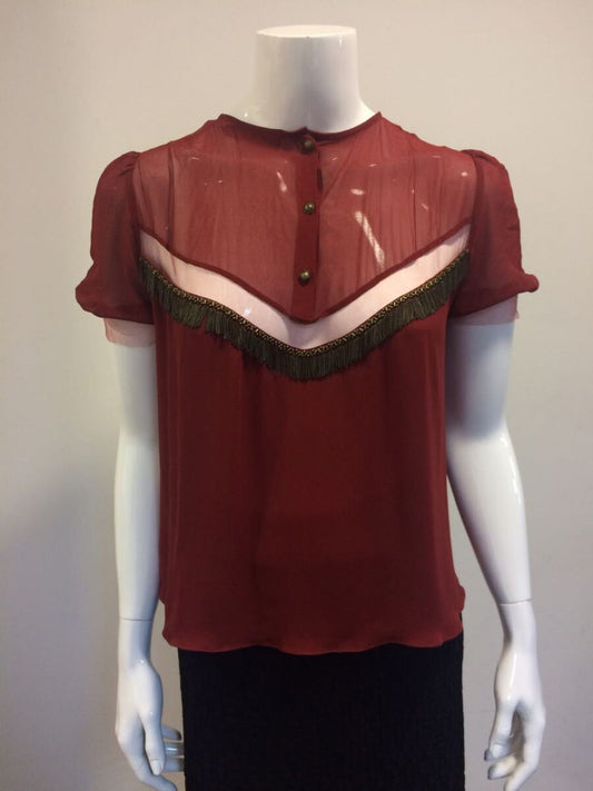 Blusa Talie NK vinho bordo