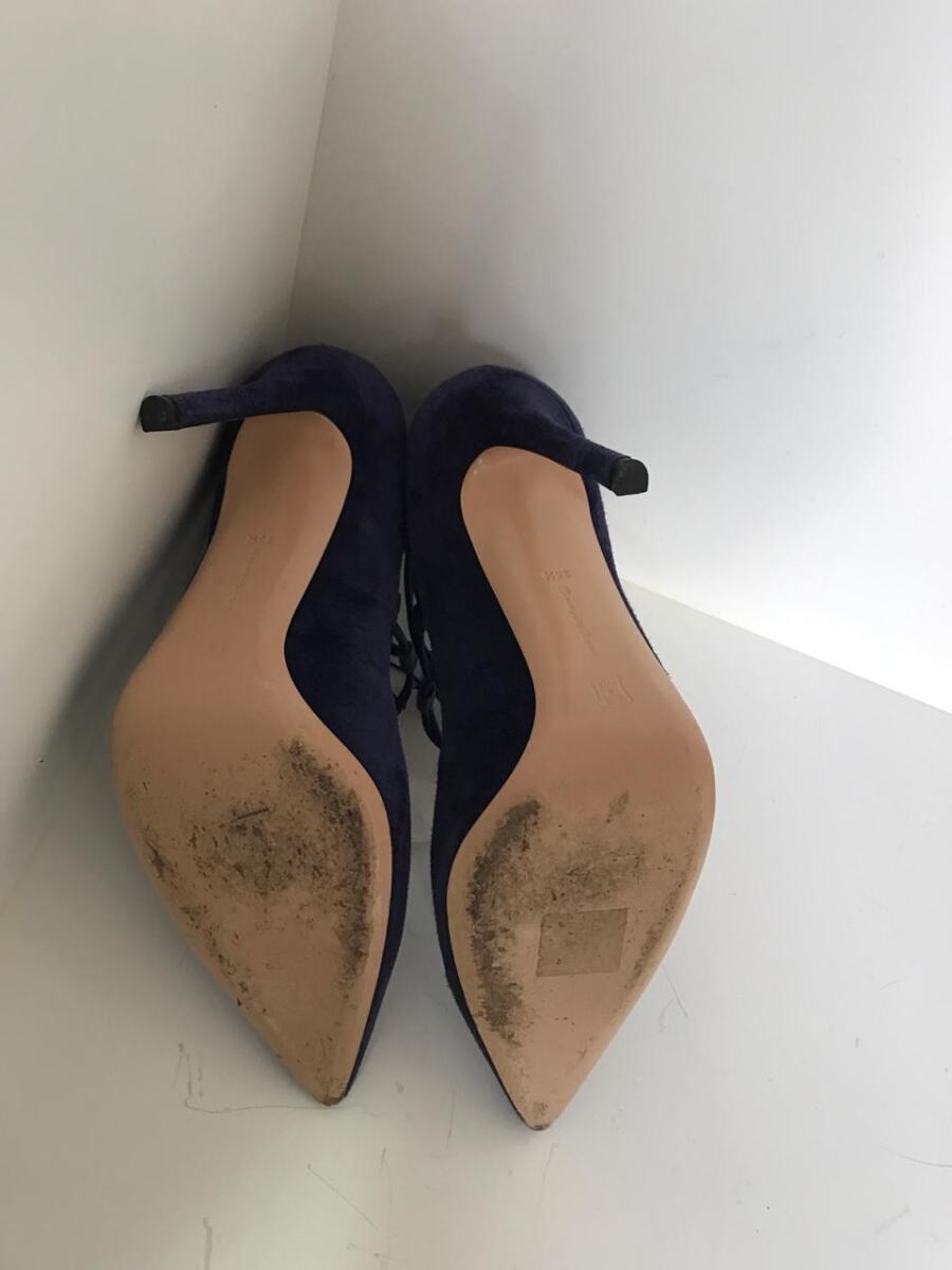 Scarpin Gianvito Rossi azul marinho, sola 38,5