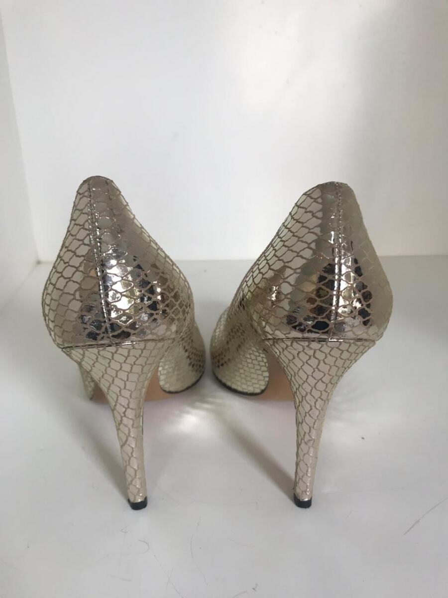 Scarpin Isabel Marant dourado, sola 40