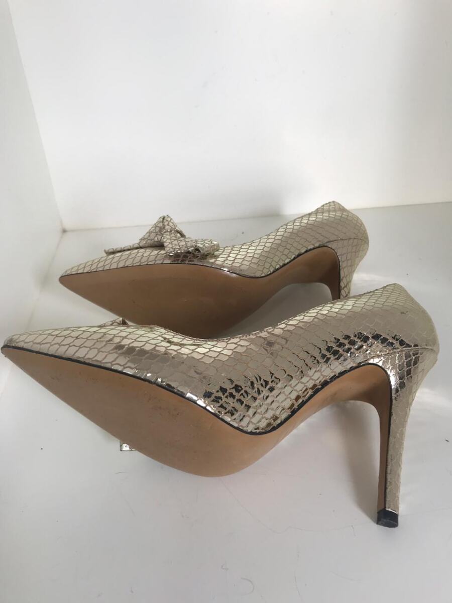 Scarpin Isabel Marant dourado, sola 40