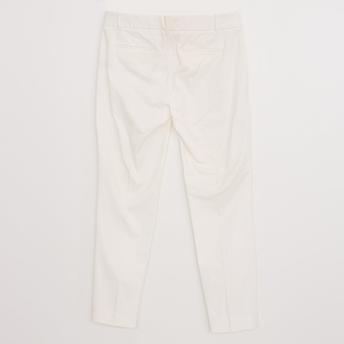 Calça J Crew em Alfaiataria Off-White Tam.00 USA