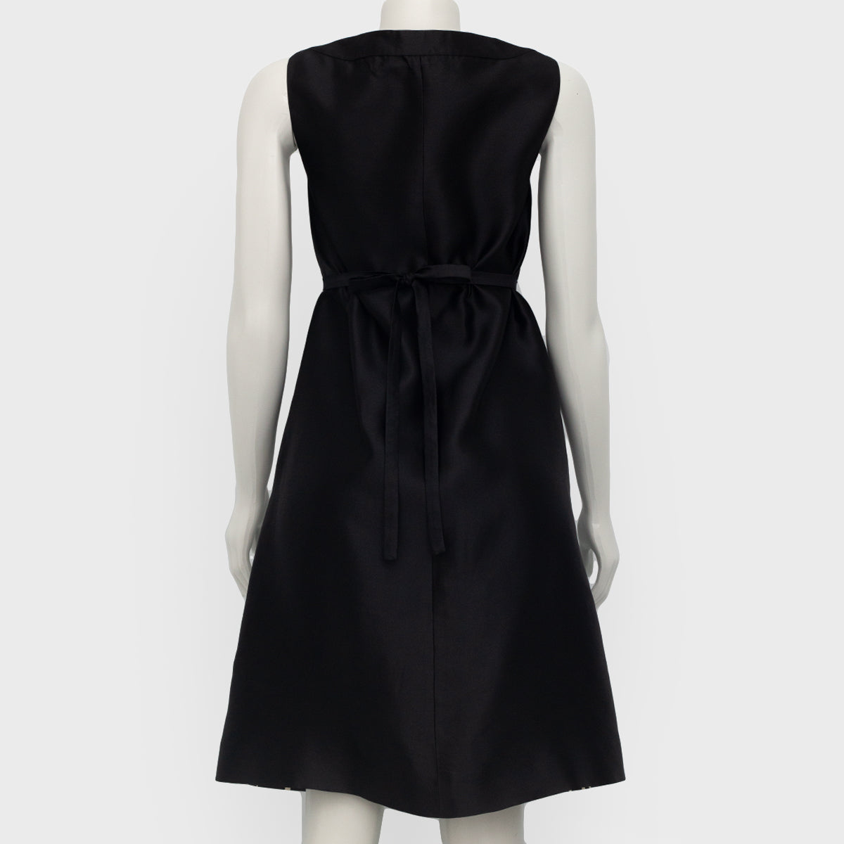 Vestido Moschino Listras Preto Tam. 42