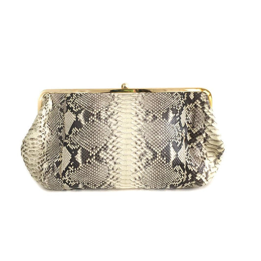 Clutch Nk Python Creme