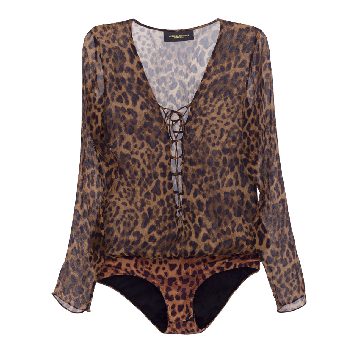 Body Adriana Degreas Animal Print Tam. P/S