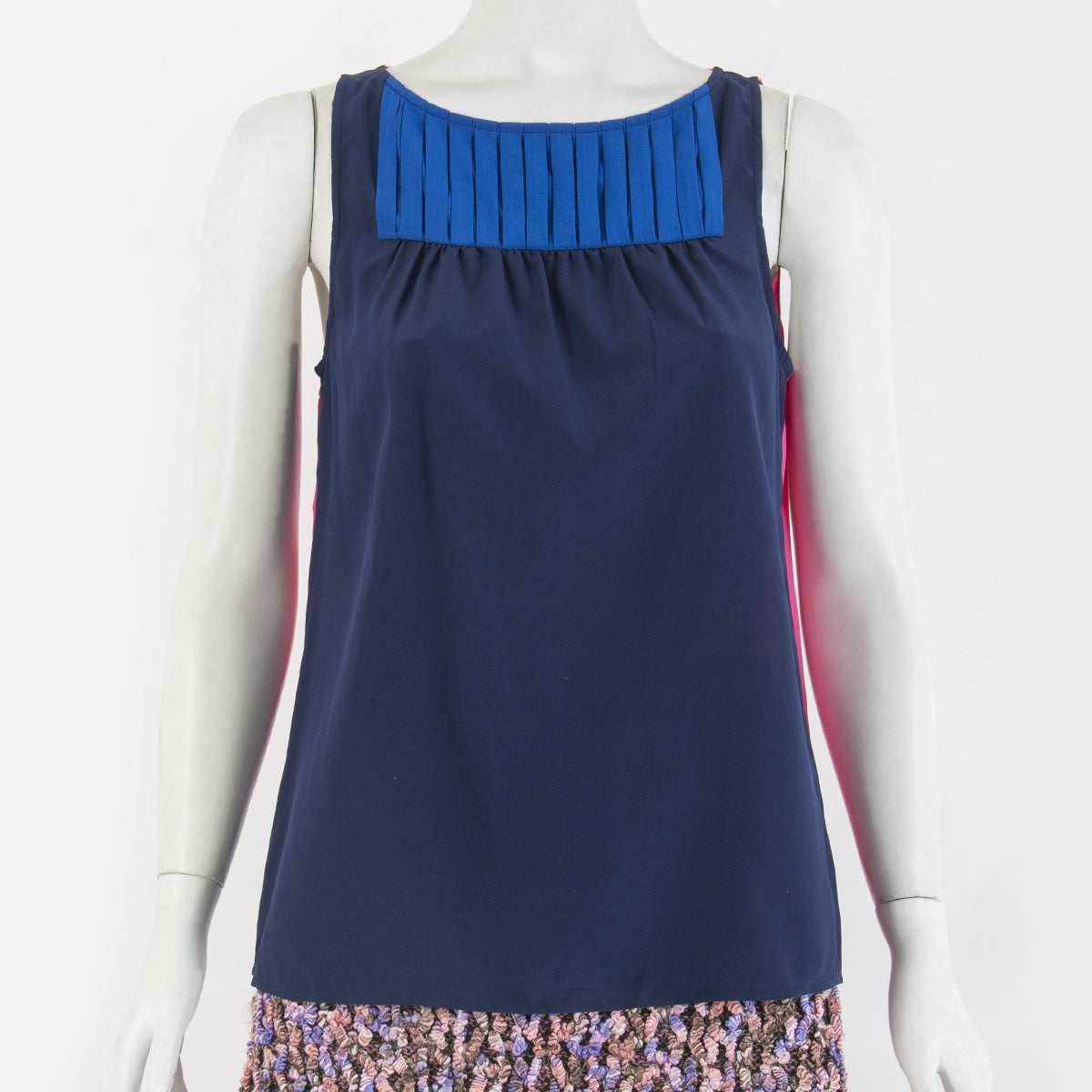 Blusa Marc By Marc Jacobs Azul e Rosa Tam. XS