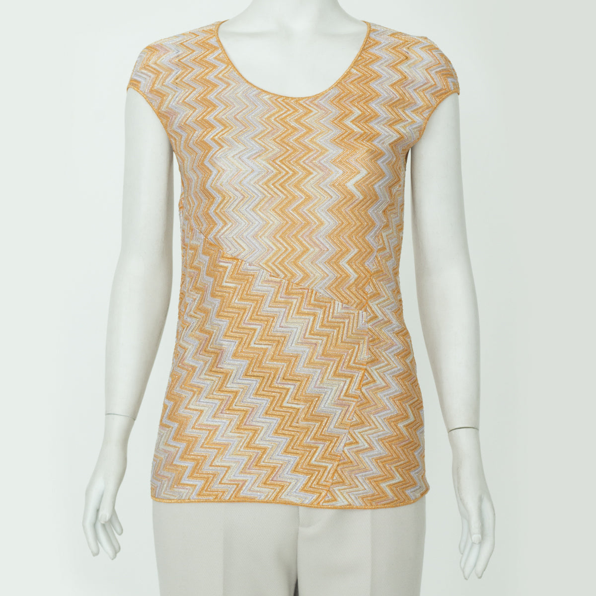 Blusa Missoni Tricot Laranja Tam. 42