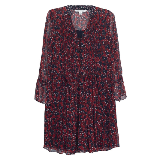 Vestido Diane Von Furstenberg Estampado Godê Tam. 34 Br