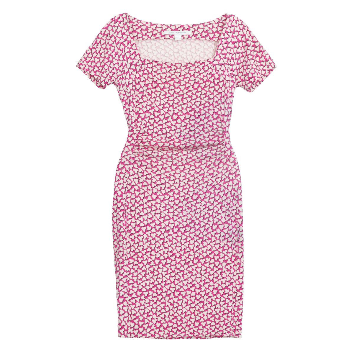 Vestido Diane Von Furstenberg Estampado Pink Tam. 34 Br