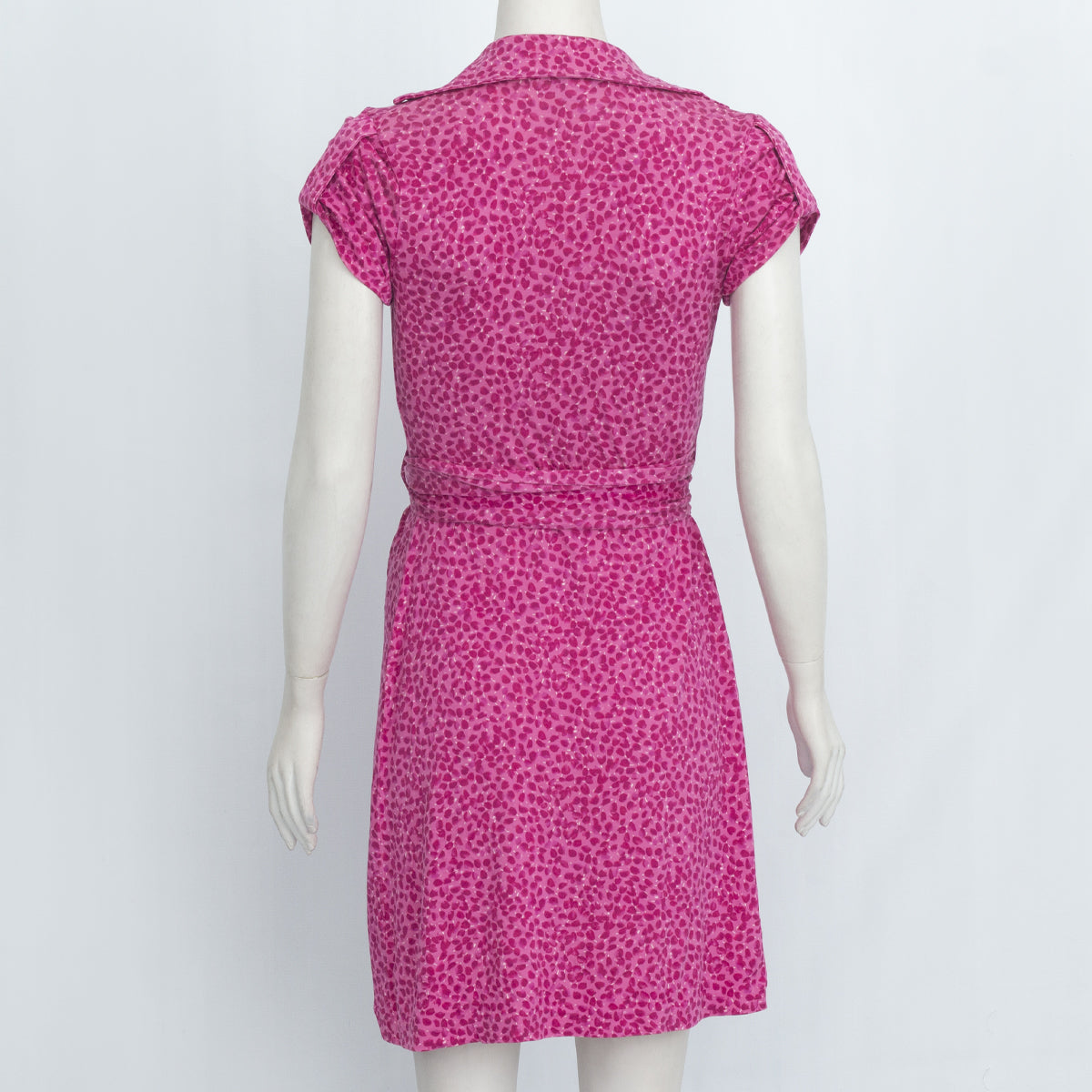 Diane von store furstenberg pink dress