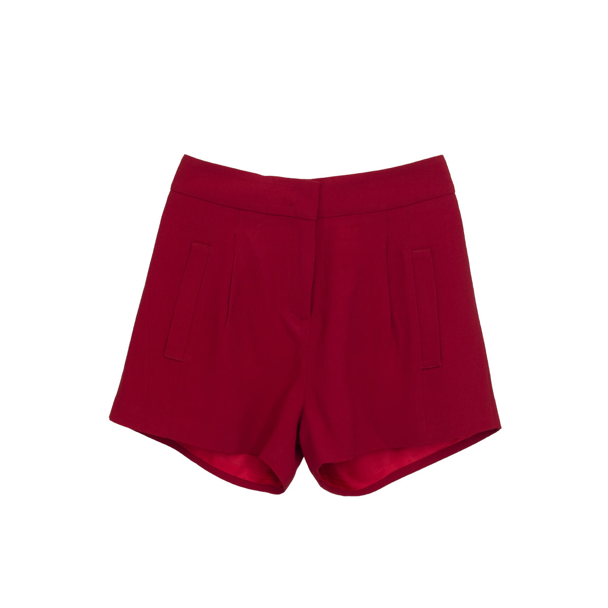 Short Cris Barros Vermelho Alfaiataria Tam. 38