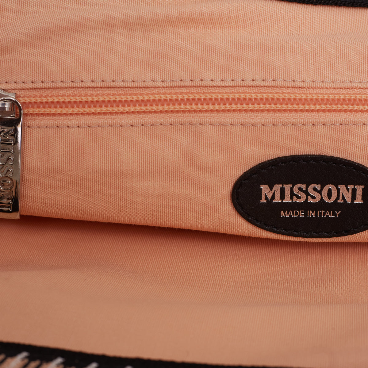 Bolsa Missoni Estampada em Tons de Marrom