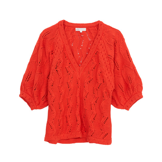 Blusa NK Tricot Laranja Tam. G