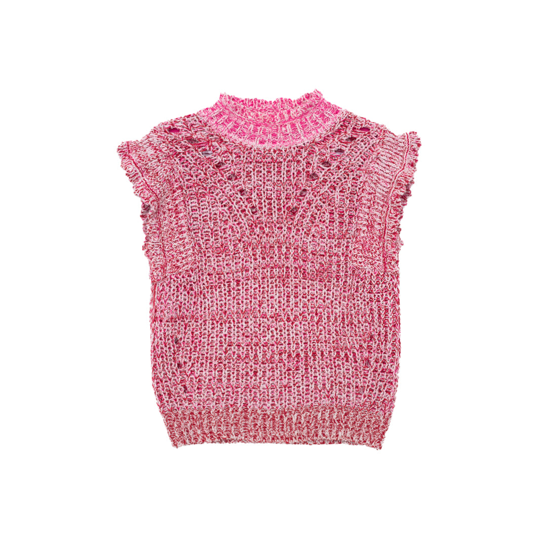 Blusa Isabel Étoile Marant Rosa de Tricot Tam. 36