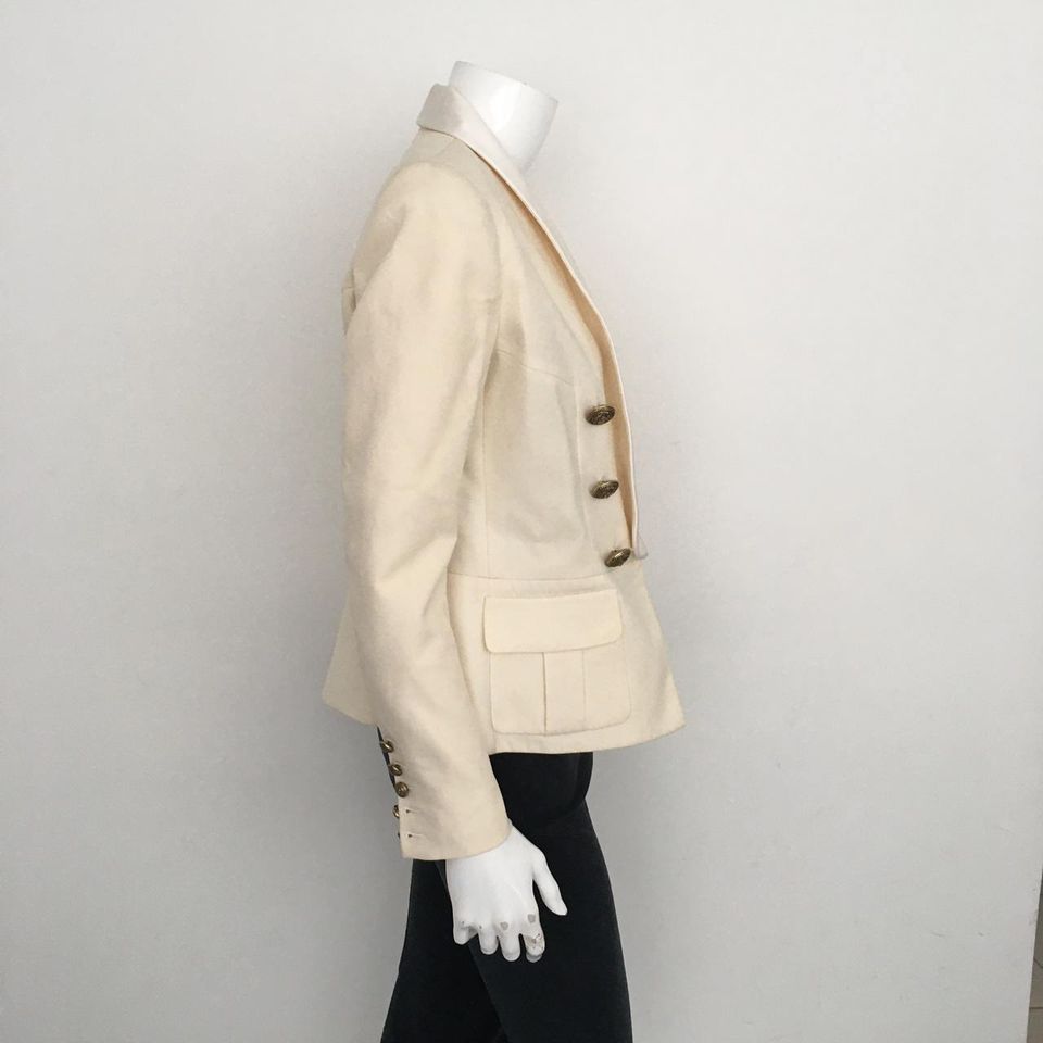 Blazer Balmain Creme Social Tam. 42