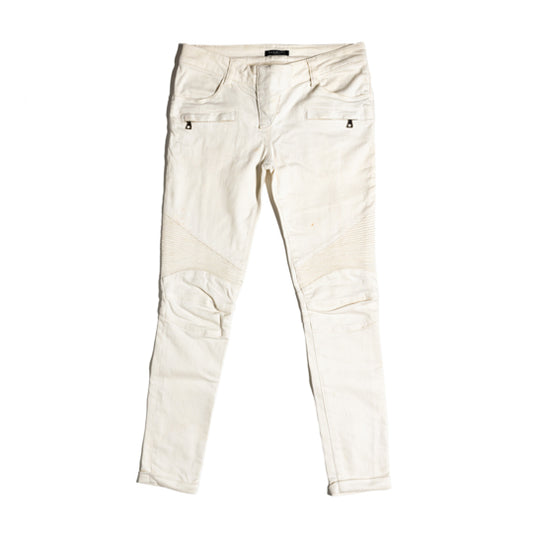 Calça Balmain Branca Tam.40 Fr