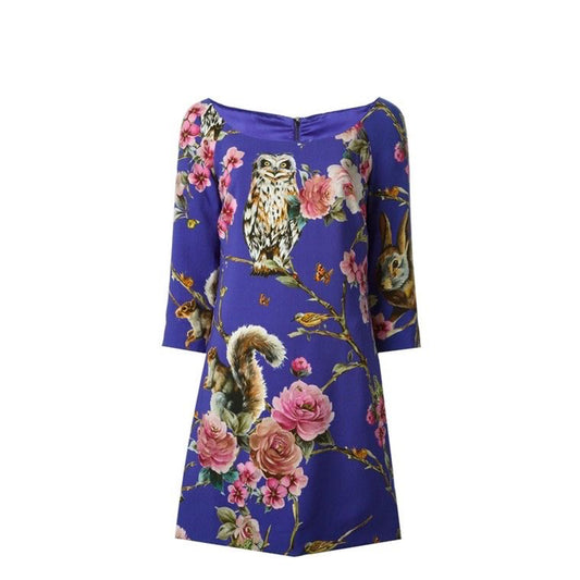 Vestido Dolce & Gabbana Estampado Tam. 44