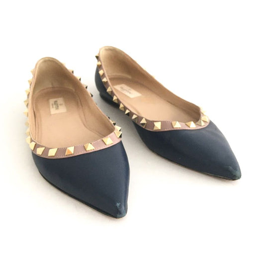 Sapatilha Valentino Rockstud Azul Marinho Tam. 38,5