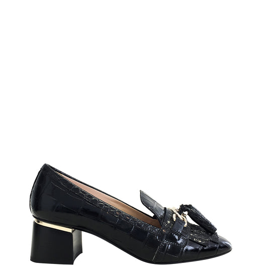 Sapato Tod's Verniz Preto Tam. 37 Br