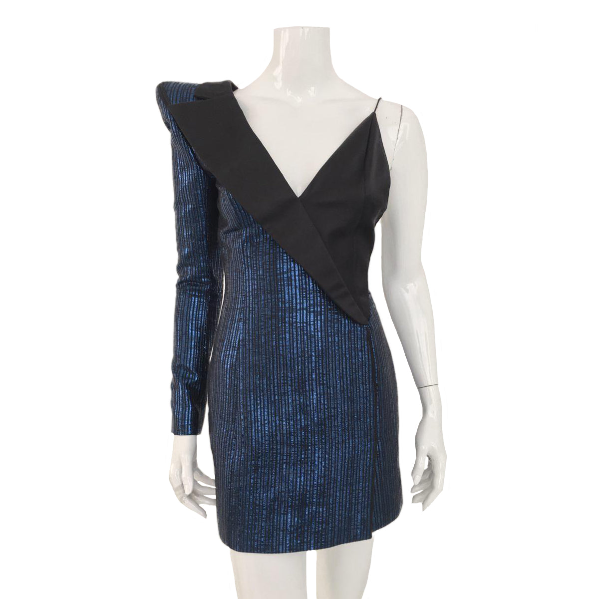 Vestido Mugler Azul Tam. 36 FRA